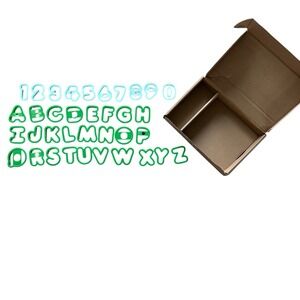 Kiwi Crate letters And‎ Numbers Cutter Set New Condition